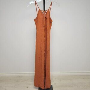 Forever 21 Lace Up Front  Maxi Dress